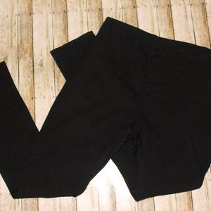 White House Black Market Leggings Pants Med Reg Black